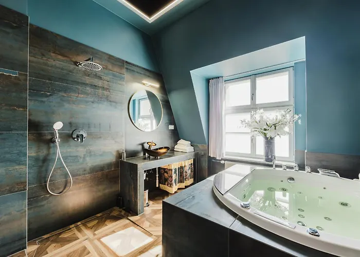 Apartment Blue House & Jacuzzi *